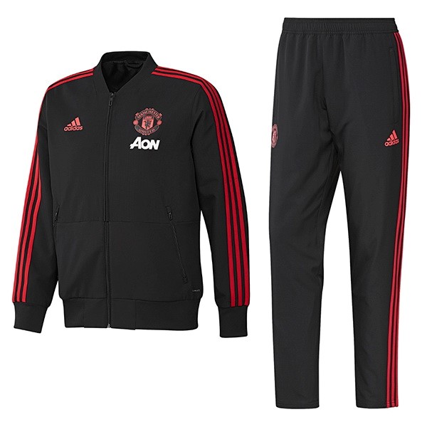 Chandal Manchester United 2018-19 Negro Rojo